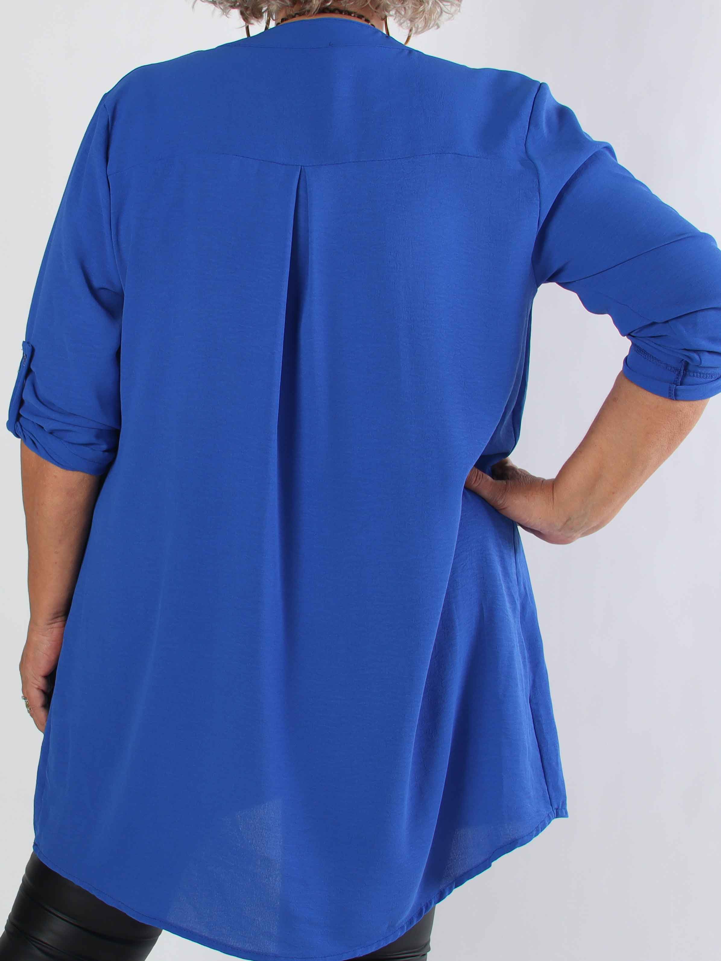 Teresa - Plus size tunika med opsmøg